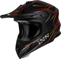 IXS Motocrosshelm iXS189FG 2.0 matt schwarz-rot L