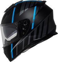 IXS Integralhelm iXS217 2.0 matt schwarz-hell blau M