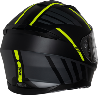 IXS Integralhelm iXS217 2.0 matt schwarz-gelb fluo M