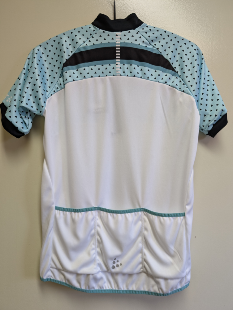 Craft Bike-Jersey Junior white 146/152