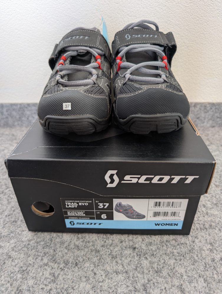 Scott Shoe Trail Evo Lady black-red 37