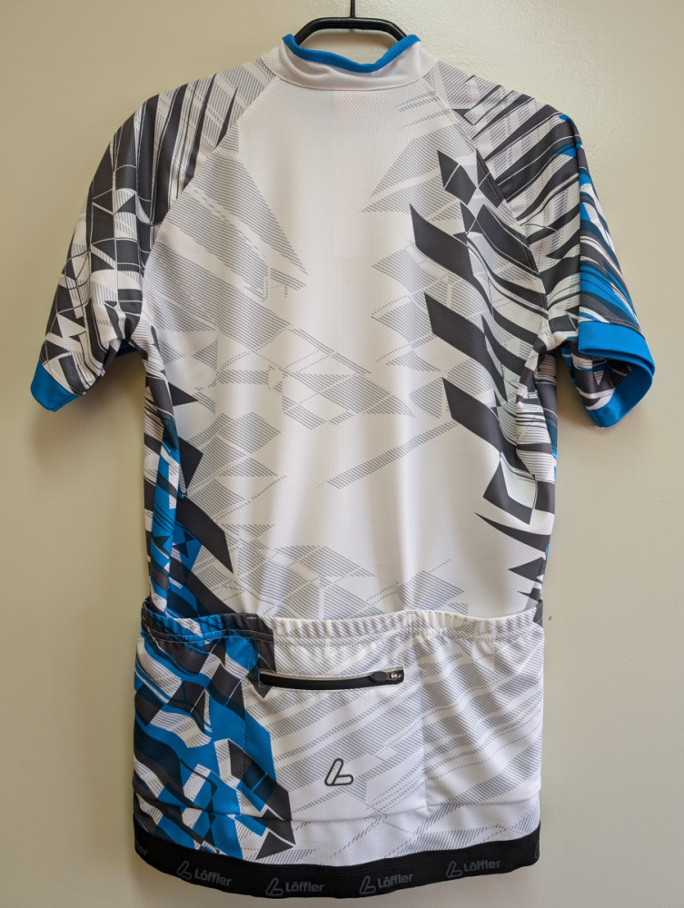 Löffler HR.Bike-Trikot Cross weiss-royal 46/XS