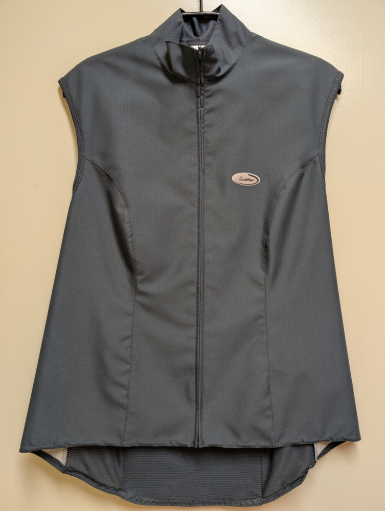 Löffler D.Windweste dunkelgrau 42/L