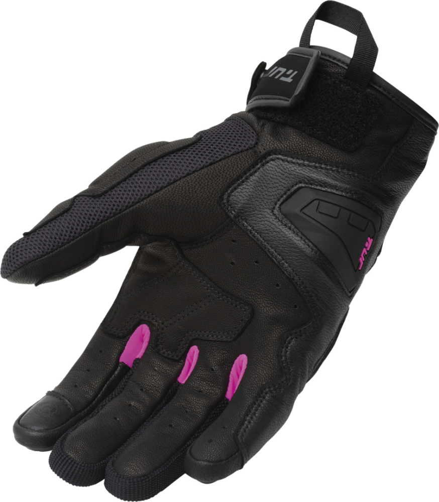 T. UR Damen Handschuh G-Four schwarz-grau-pink M