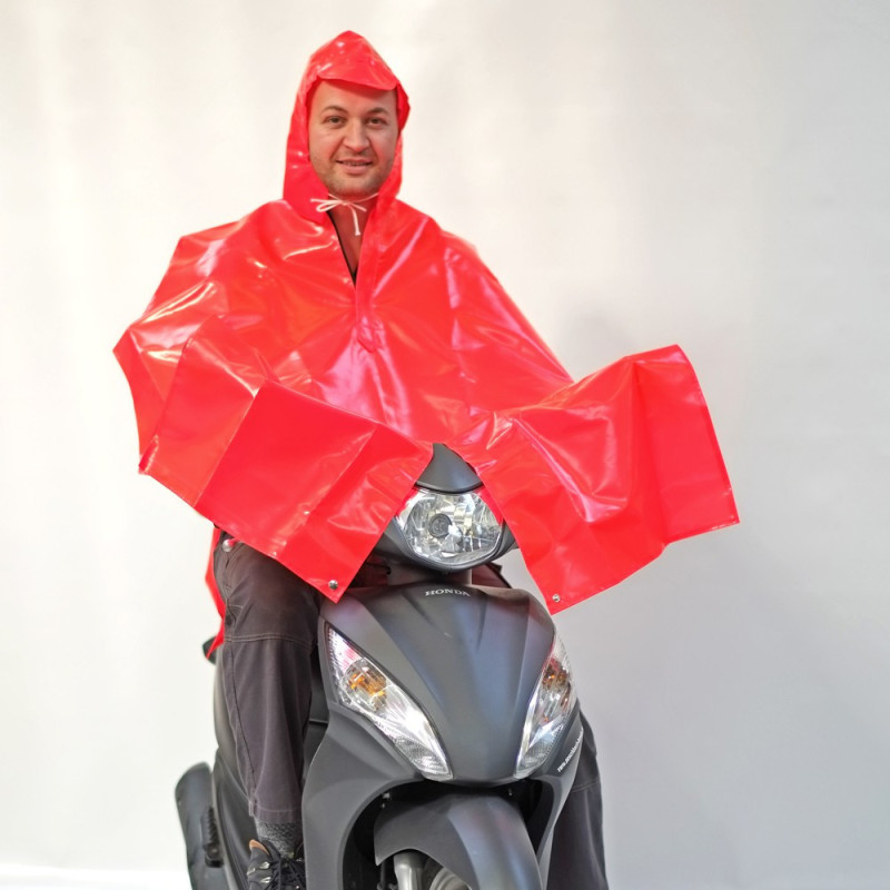 BLACHO-TEX Rollerfahrer-Regenschutz mit Lampenschlitz 125cm