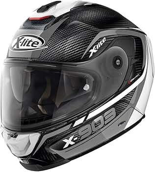 X-LITE Integralhelm X-903 UC Cavalcade N-Com #11, carbon-grau-weiss M
