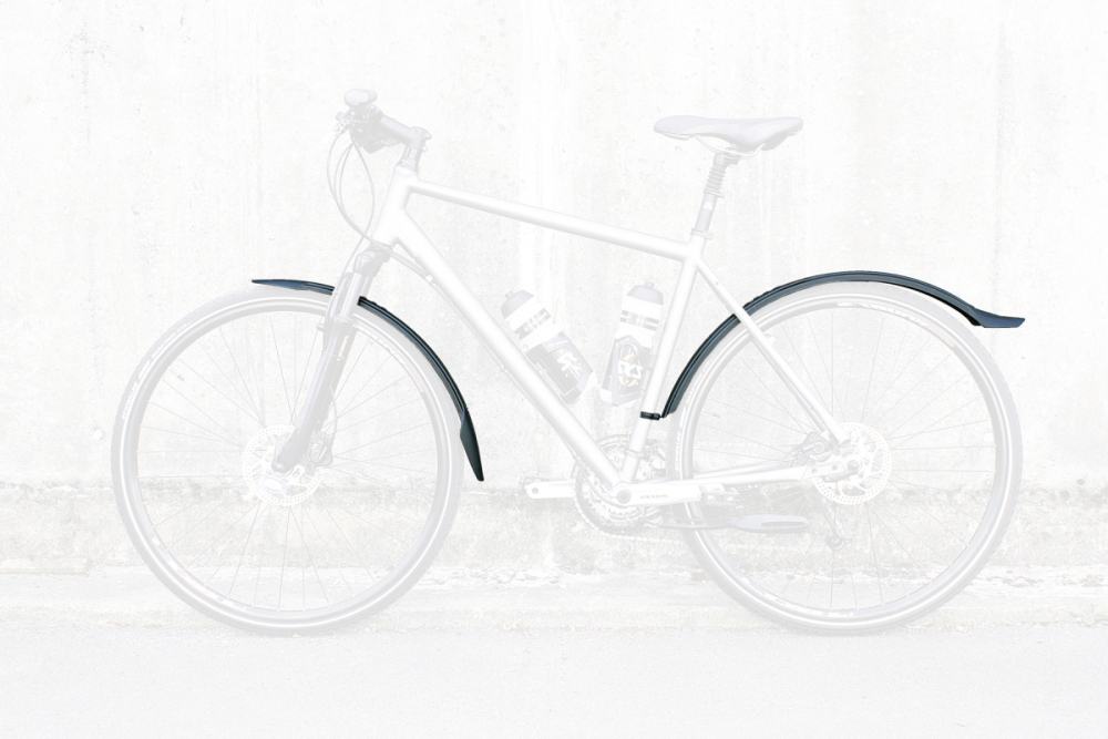 SKS Steckschutzblechgarnitur Velo 47 Trekking 28" schwarz