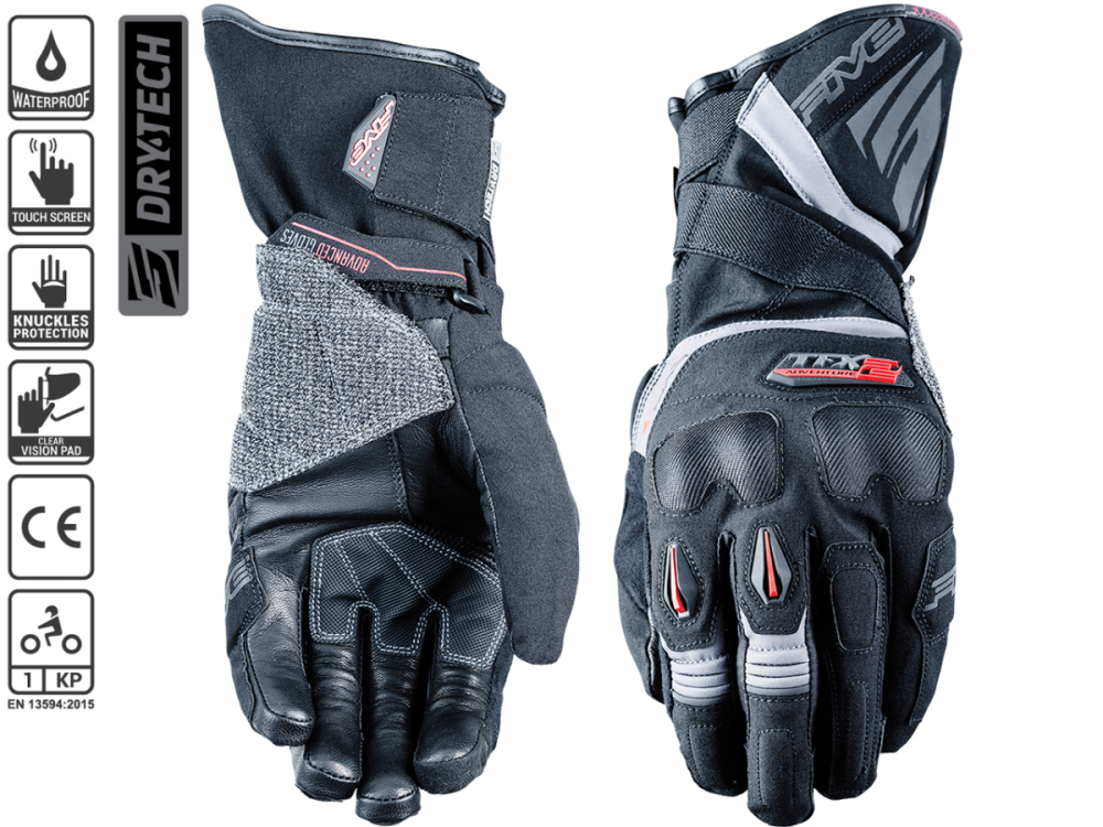 Five Gloves TFX2 WP Woman black/grey M/09