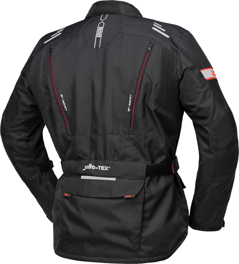 IXS Tour Jacke Lorin-ST schwarz-rot L